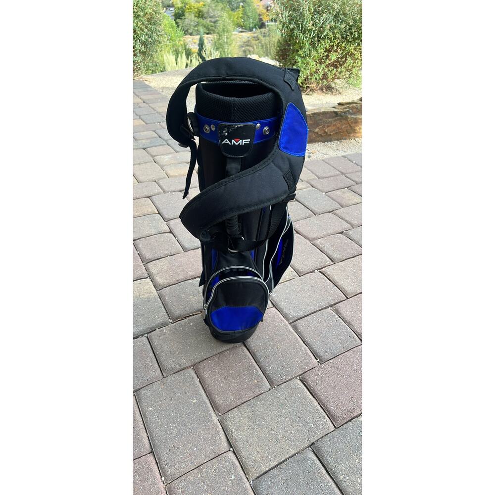 AMF Juniors Kids Golf Bag/Stand and Straps